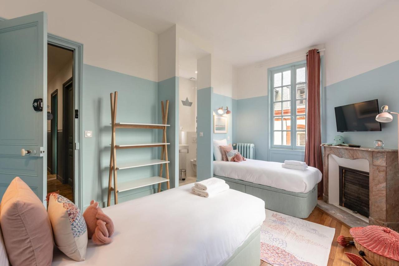 Le Manoir Des Embruns 14P - Location N1- Terrace- Public Parking 2 Min Villa Honfleur Ngoại thất bức ảnh