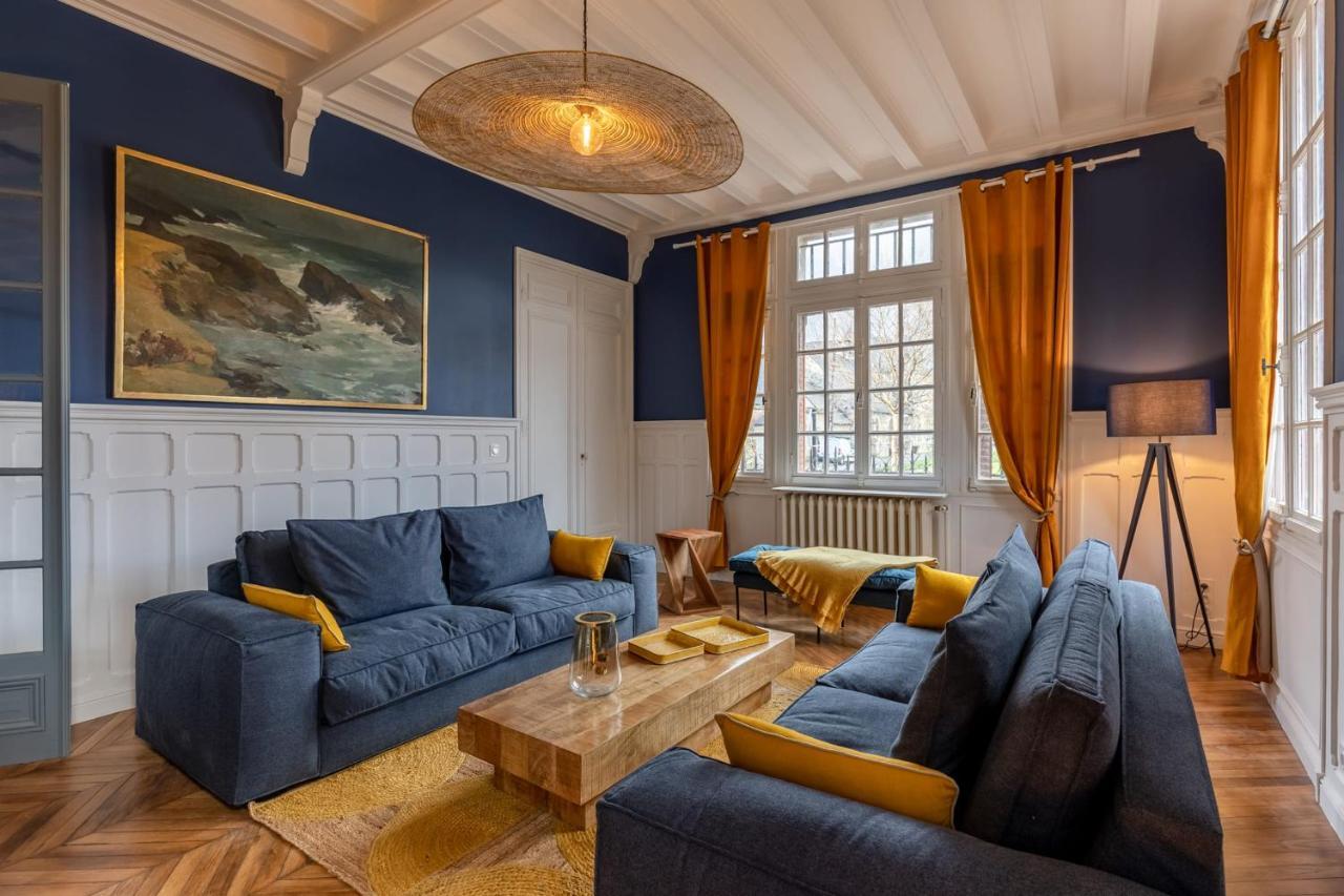 Le Manoir Des Embruns 14P - Location N1- Terrace- Public Parking 2 Min Villa Honfleur Ngoại thất bức ảnh
