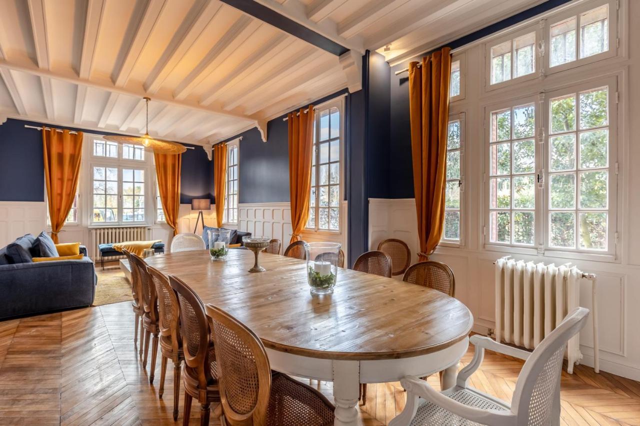 Le Manoir Des Embruns 14P - Location N1- Terrace- Public Parking 2 Min Villa Honfleur Ngoại thất bức ảnh